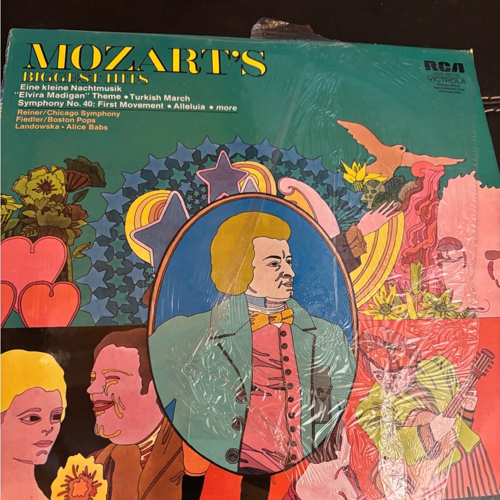 RCA Victor Mozart's Biggest Hits Vinyl Record - Multicolor